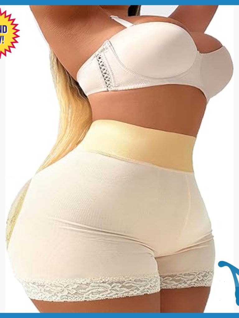 Large Butt Lifting Shapewear Shorts With Tummy Control Slim Fit